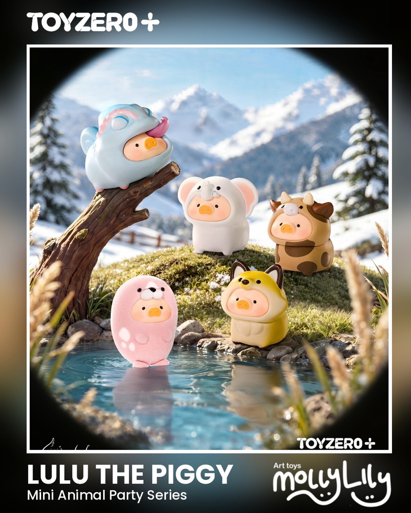 LULU THE PIGGY Animal Party Mini Series