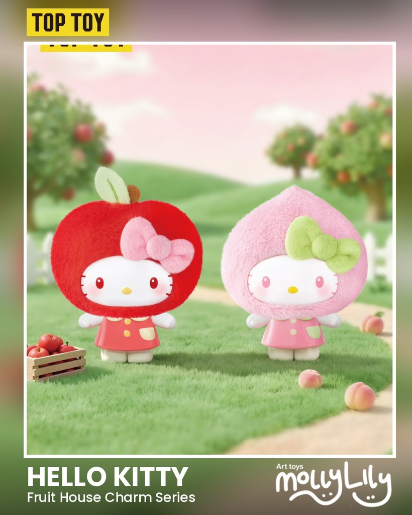 HELLO KITTY Fruit House Charm Series