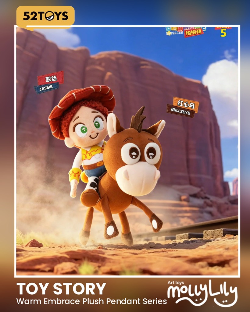 TOY STORY Warm Embrace Plush Keychain Series