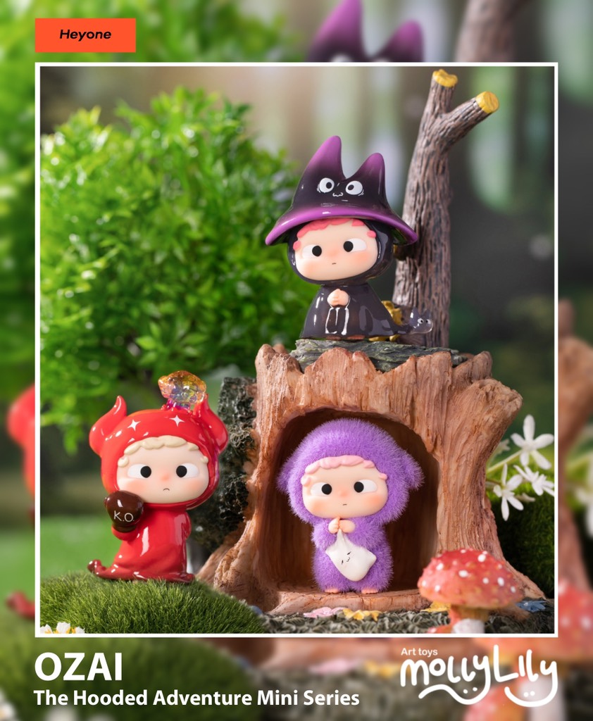 OZAI The Hooded Adventures Mini Figure Series