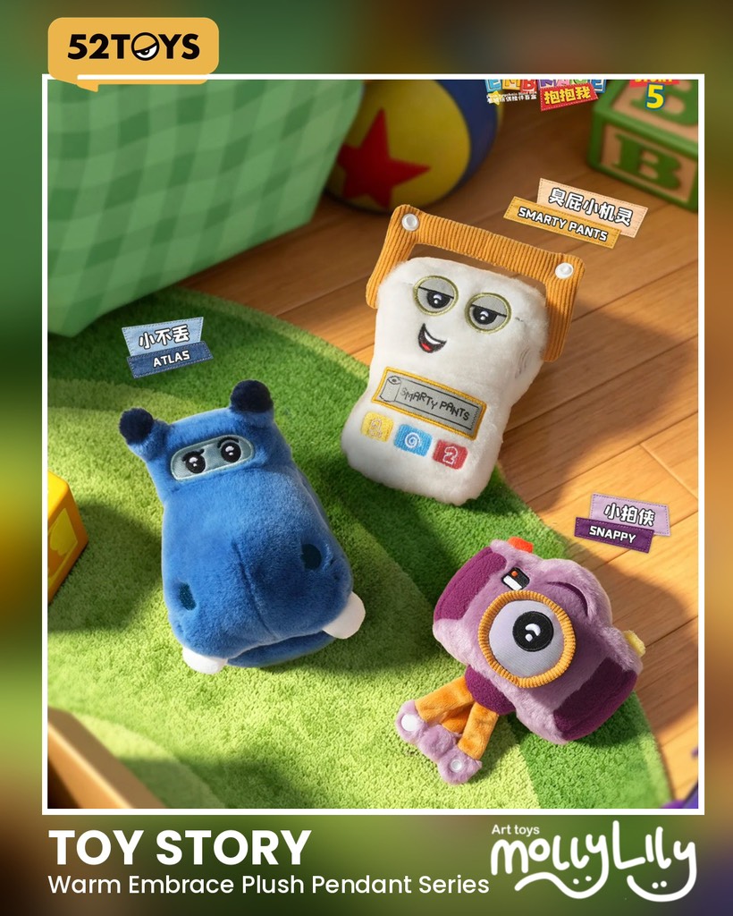 TOY STORY Warm Embrace Plush Keychain Series