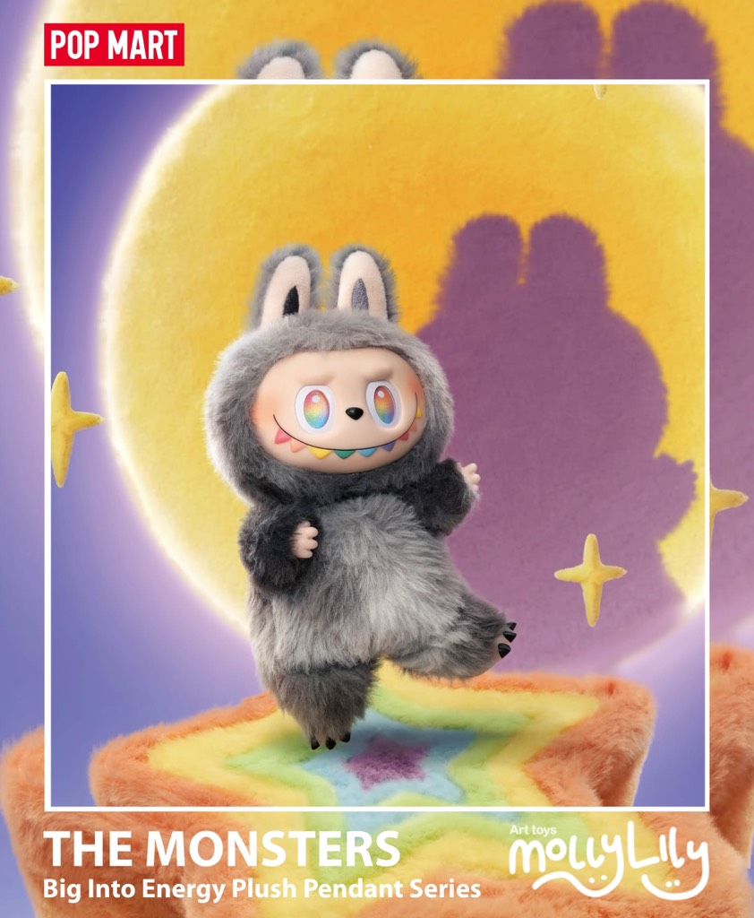 THE MONSTER Big Into Energy Vinyl Plush Pendant Series