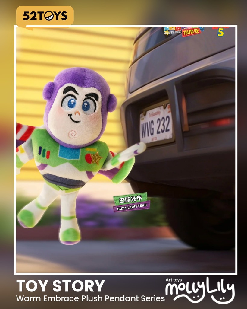 TOY STORY Warm Embrace Plush Keychain Series