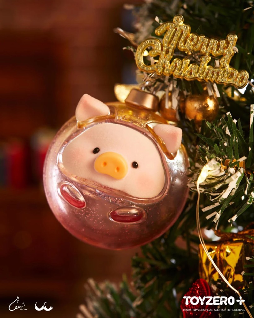 LULU THE PIGGY Christmas Land Figure Series