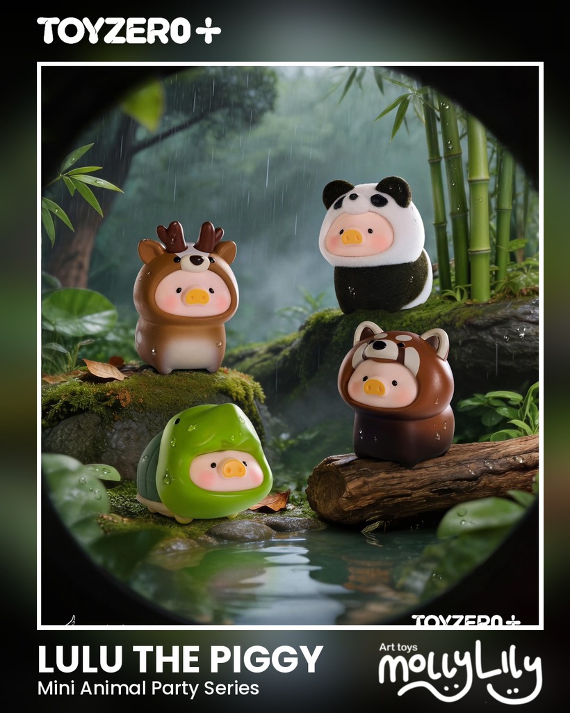 LULU THE PIGGY Animal Party Mini Series