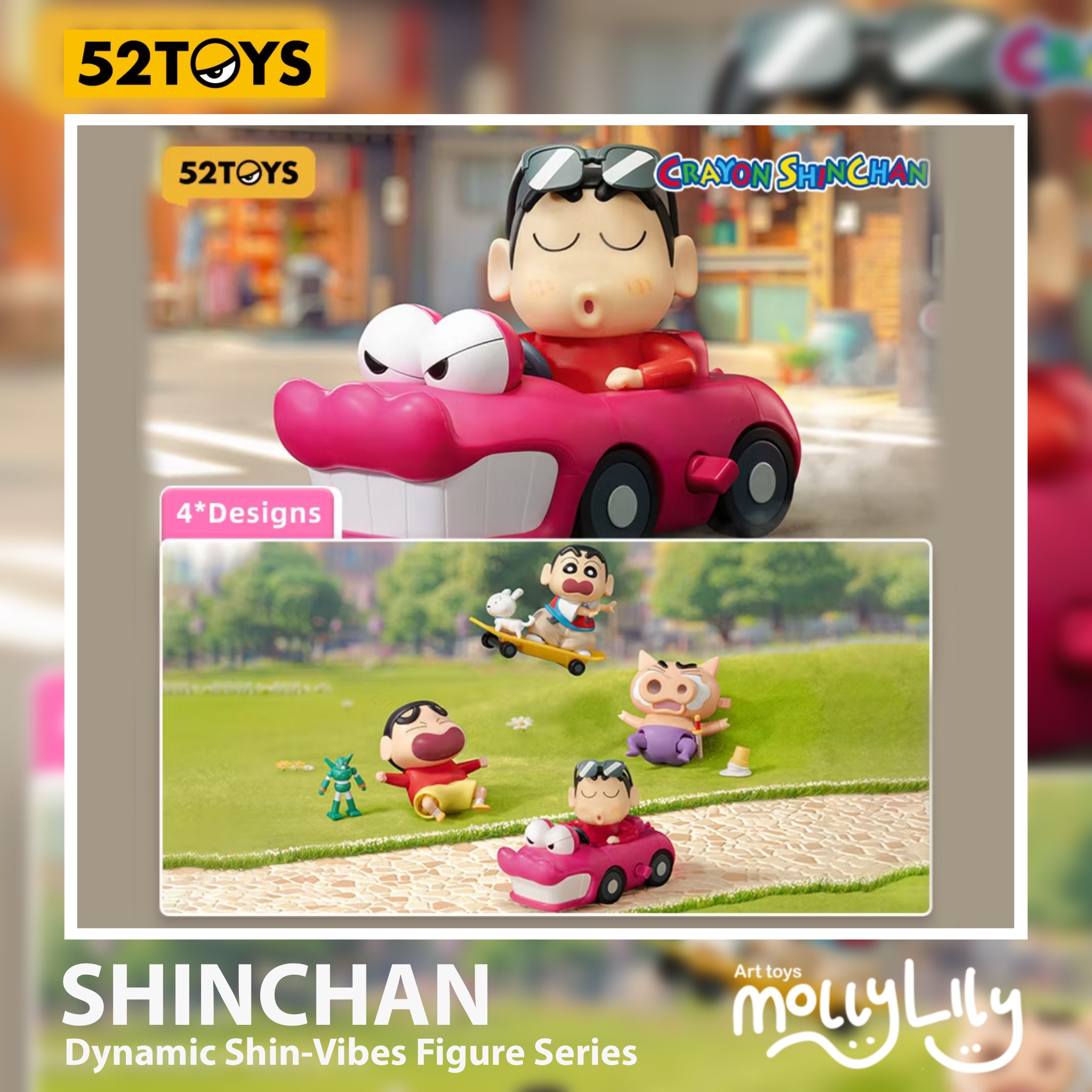 SHINCHAN Dynamic Shin-Vibes Figure Series