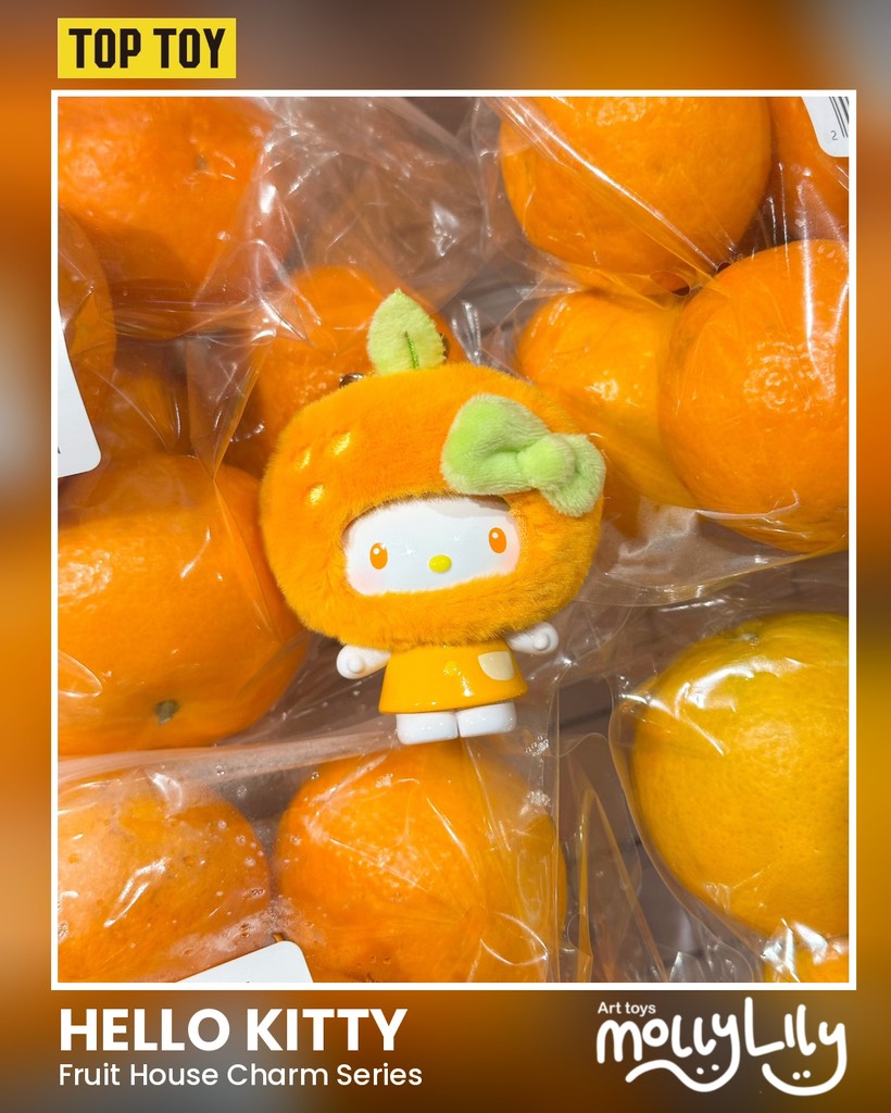 HELLO KITTY Fruit House Charm Series