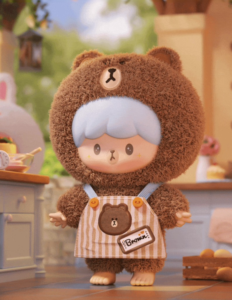 ZZOTON x LINE FRIENDS Plush Pendant Series