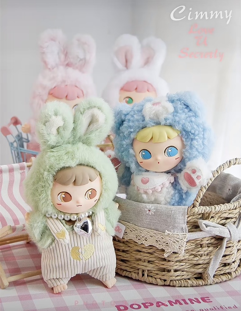 CIMMY Love U Secretly Vinyl Plush Series