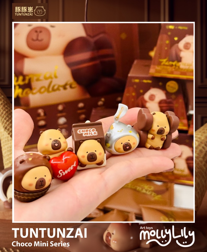 TUNTUNZAI Capybara Choco Mini Series