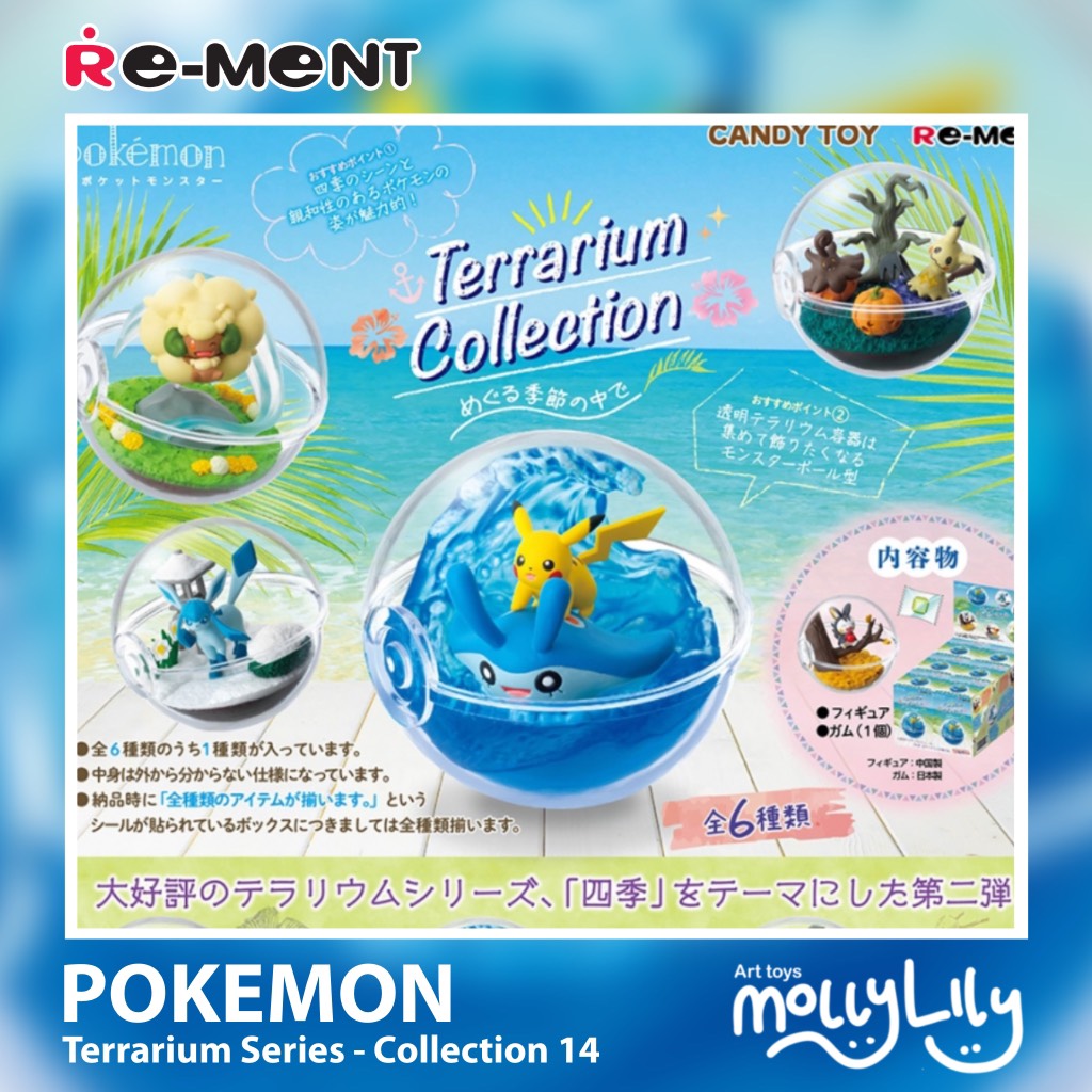 POKEMON Terrarium Four Seasons Collection