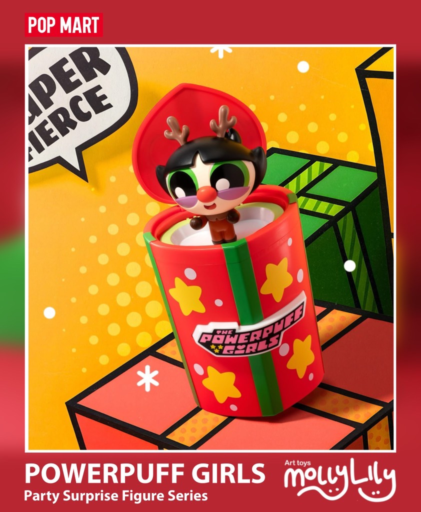 THE POWERPUFF GIRLS Party Surprise Figure Series