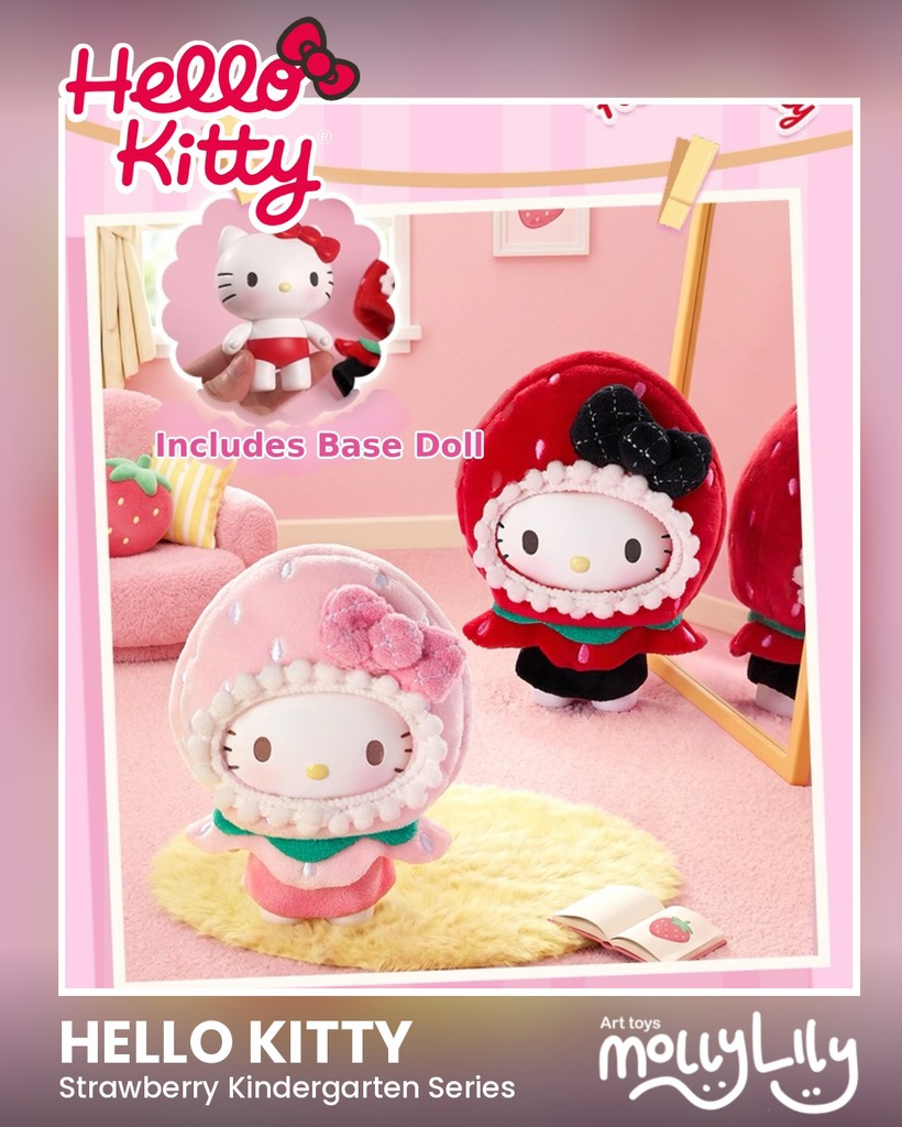 HELLO KITTY Strawberry Kindergarten Pendant Series