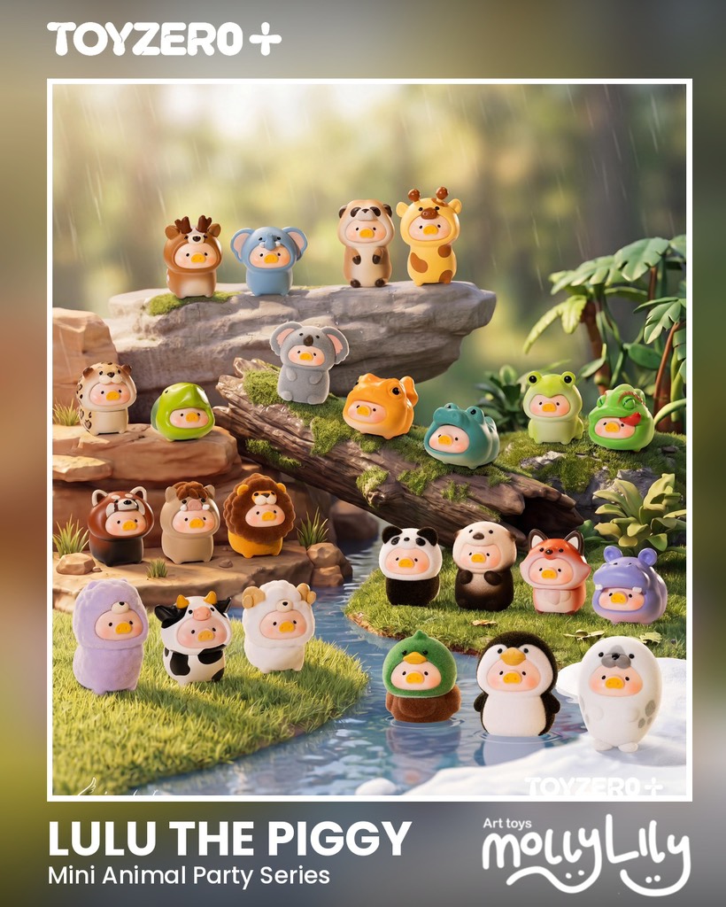 LULU THE PIGGY Animal Party Mini Series