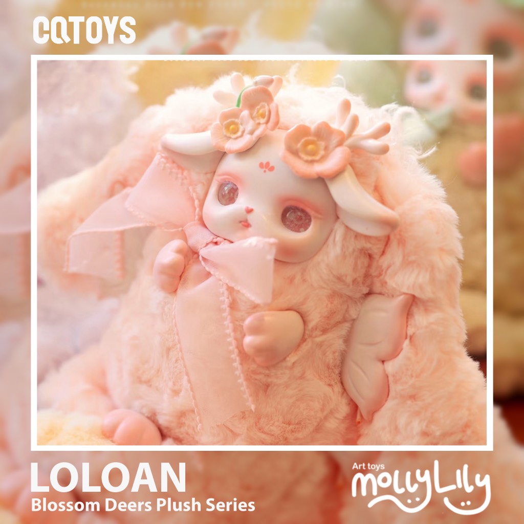 LOLOAN Blooming Deers Plush Series