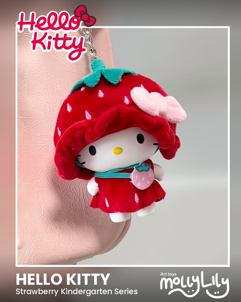 HELLO KITTY Strawberry Kindergarten Pendant Series