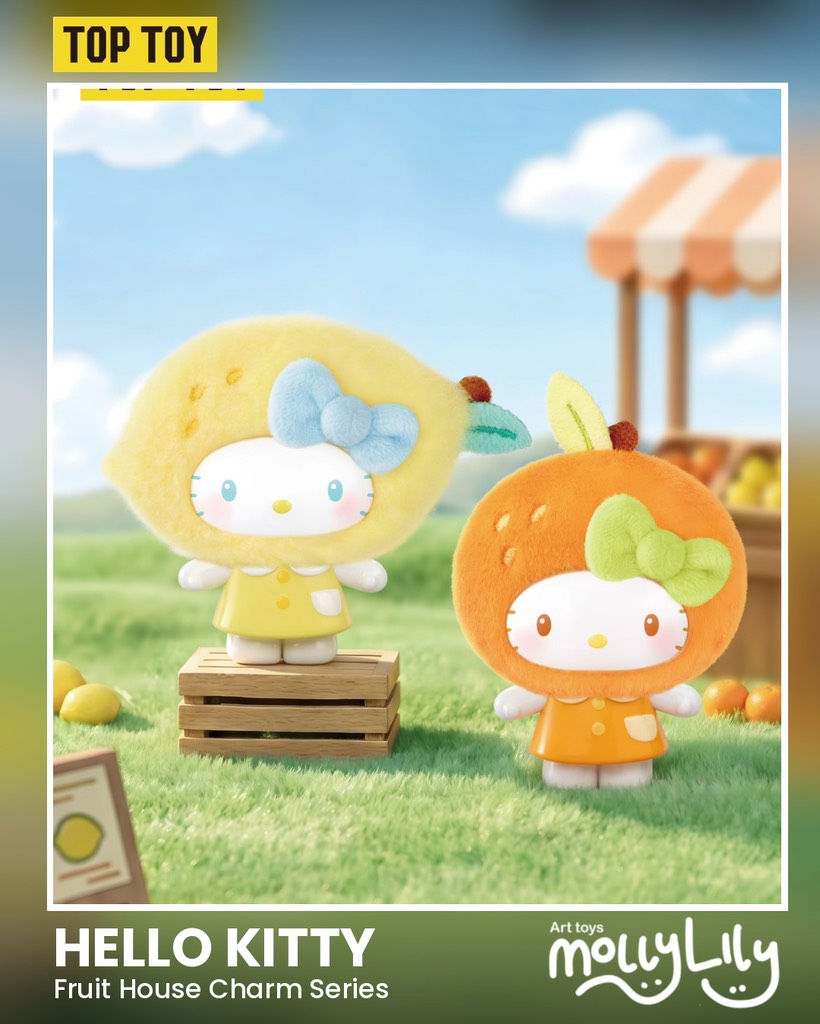 HELLO KITTY Fruit House Charm Series