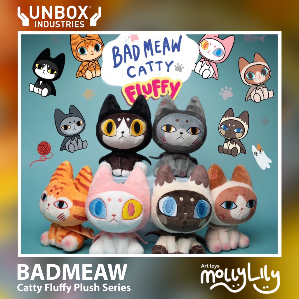 BADMEAW CATTY Fluffly Plush Series