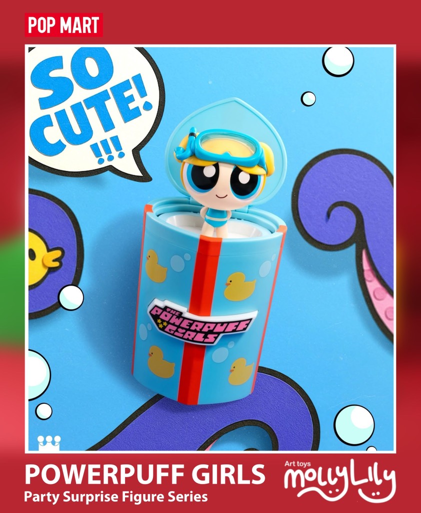 THE POWERPUFF GIRLS Party Surprise Figure Series