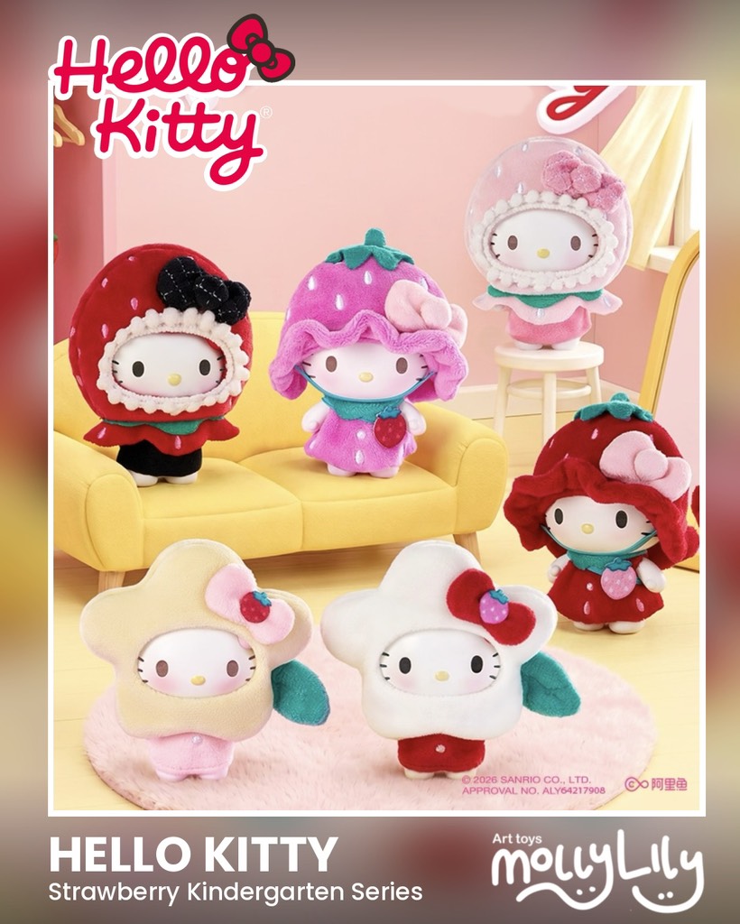 HELLO KITTY Strawberry Kindergarten Pendant Series