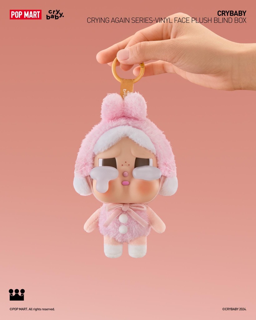 CRYBABY Crying Again Vinyl-Face Plush Pendant Series