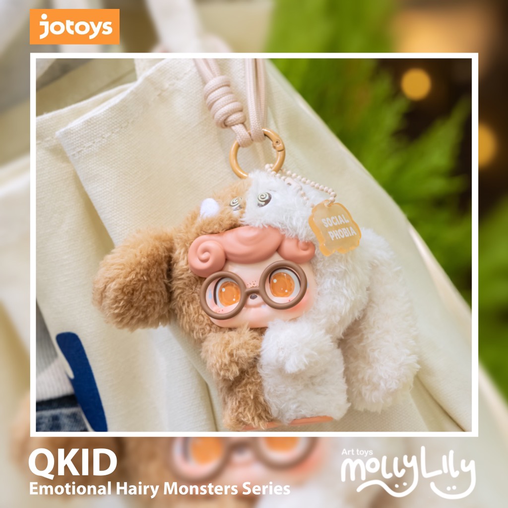QKID Emotional Hairy Monsters Plush Series