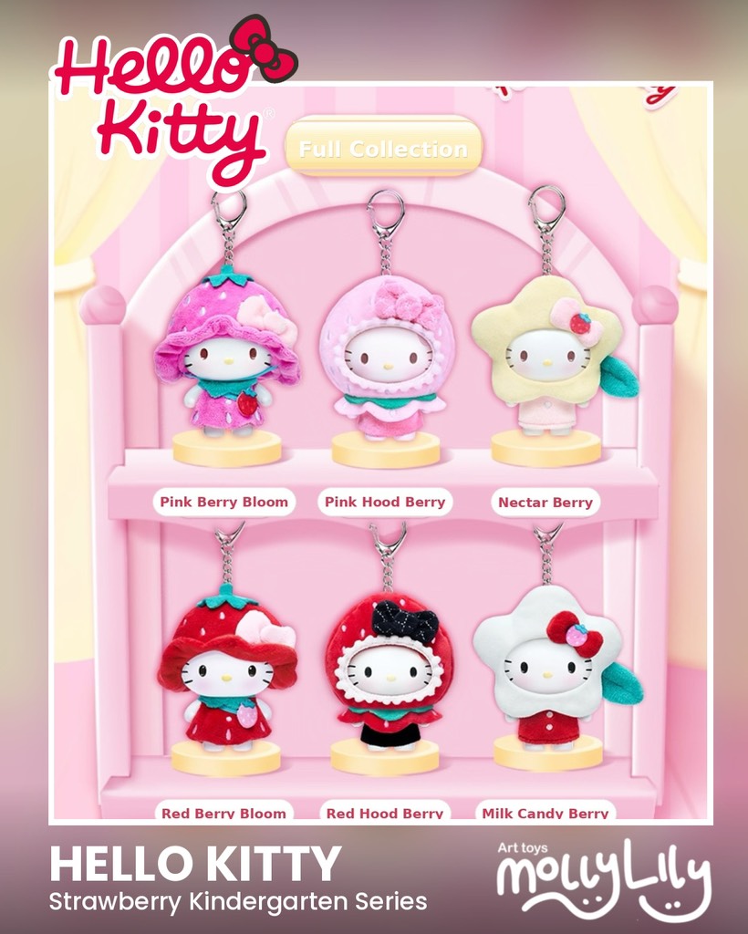 HELLO KITTY Strawberry Kindergarten Pendant Series