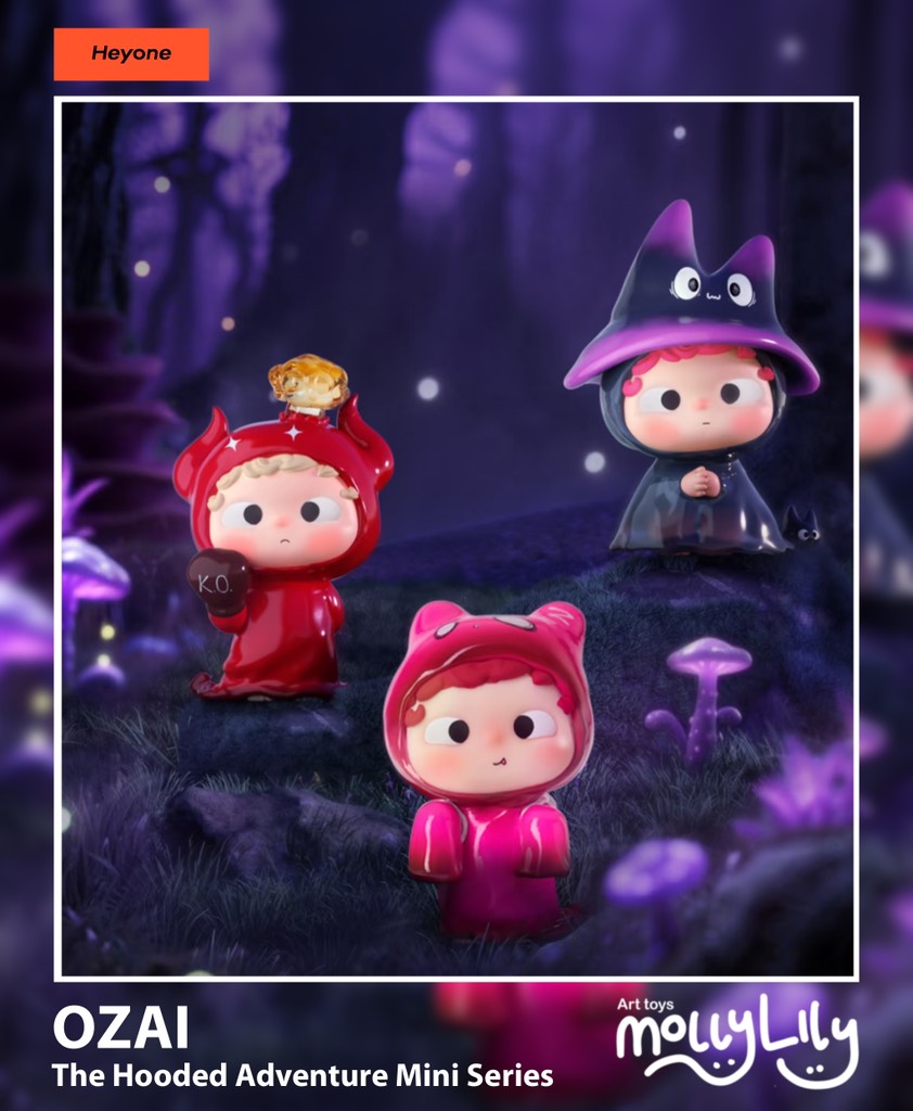 OZAI The Hooded Adventures Mini Figure Series