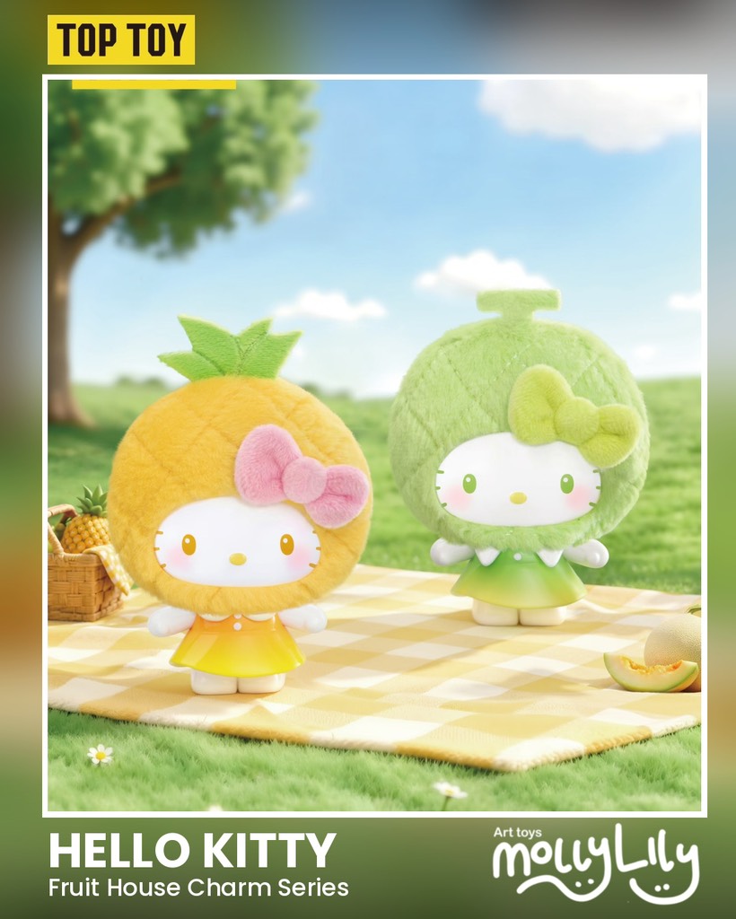 HELLO KITTY Fruit House Charm Series