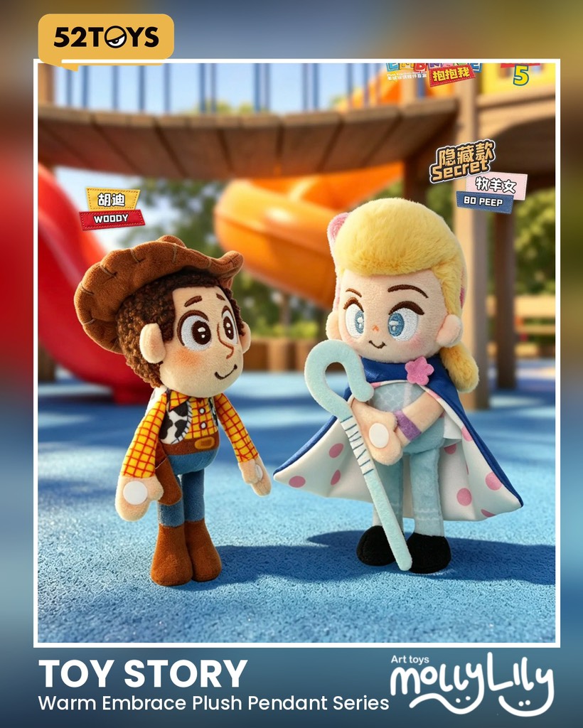 TOY STORY Warm Embrace Plush Keychain Series