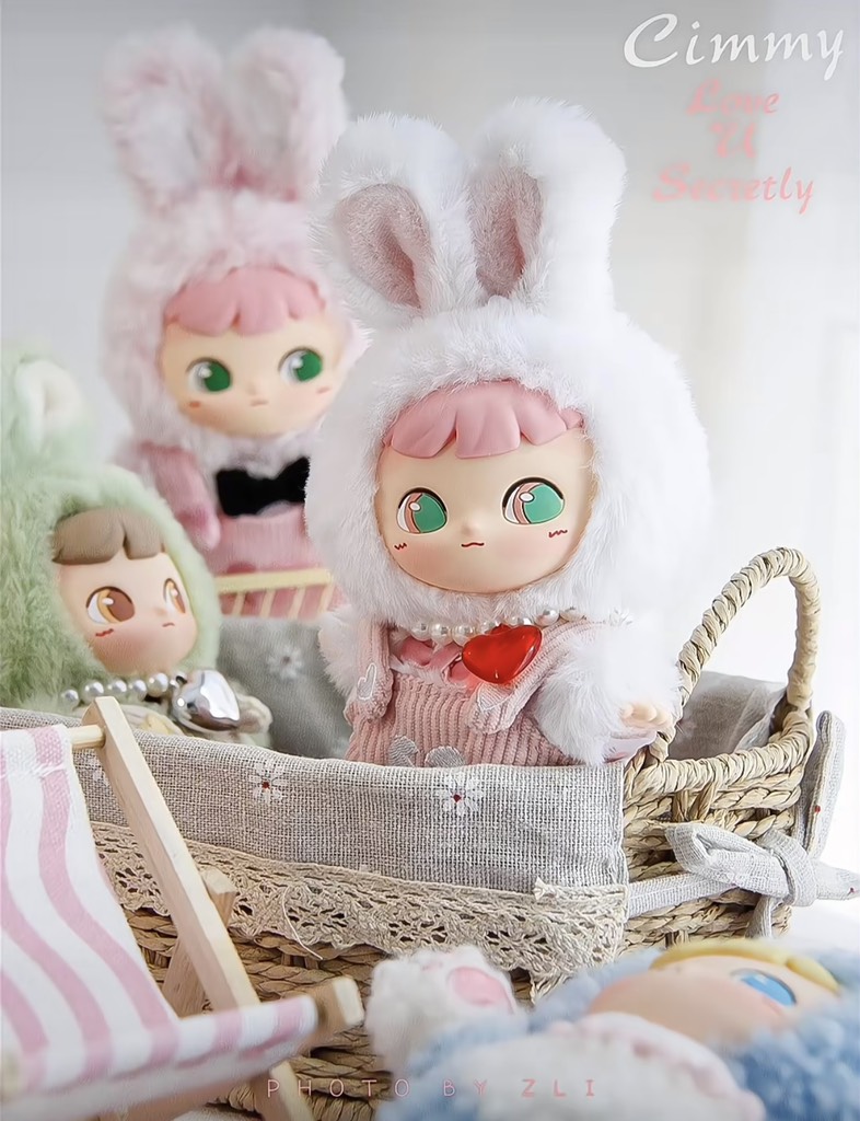 CIMMY Love U Secretly Vinyl Plush Series