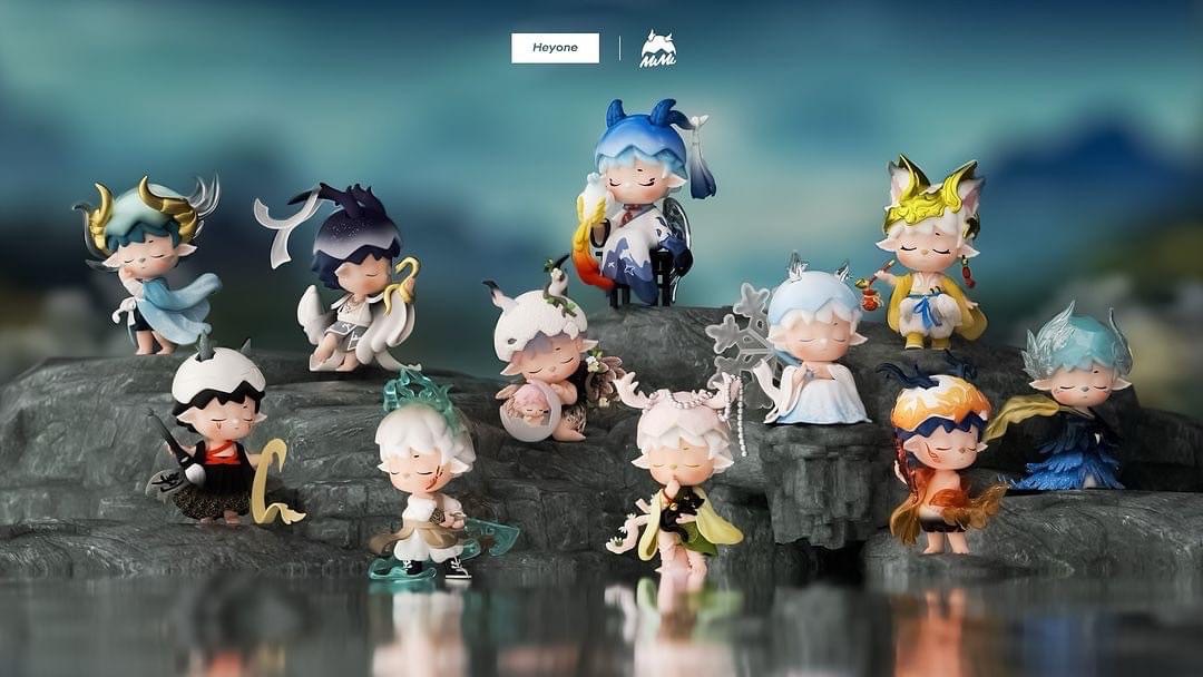MIMI Myth Mountain and Sea Gods Figure Series