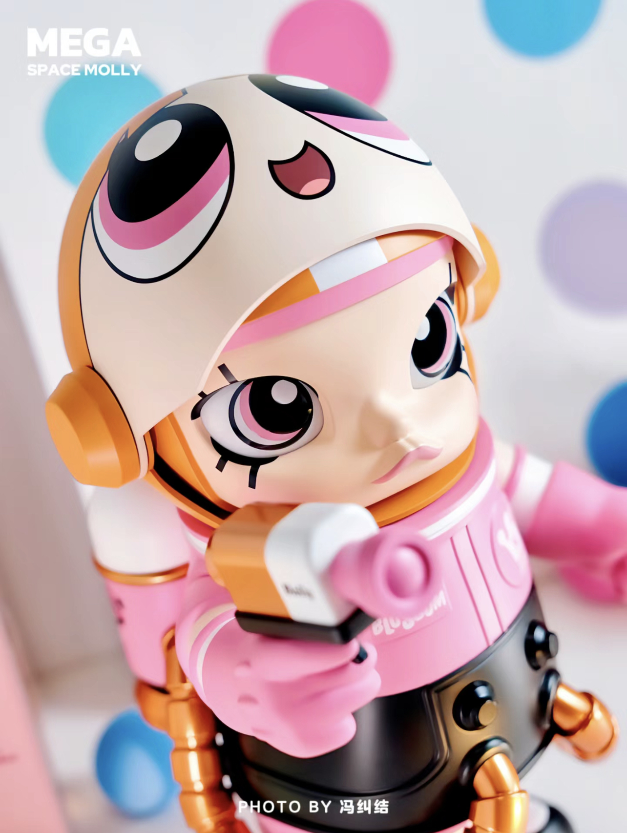 SPACE MOLLY x Powerpuff Girls 400% + 100% Figures - Blossom