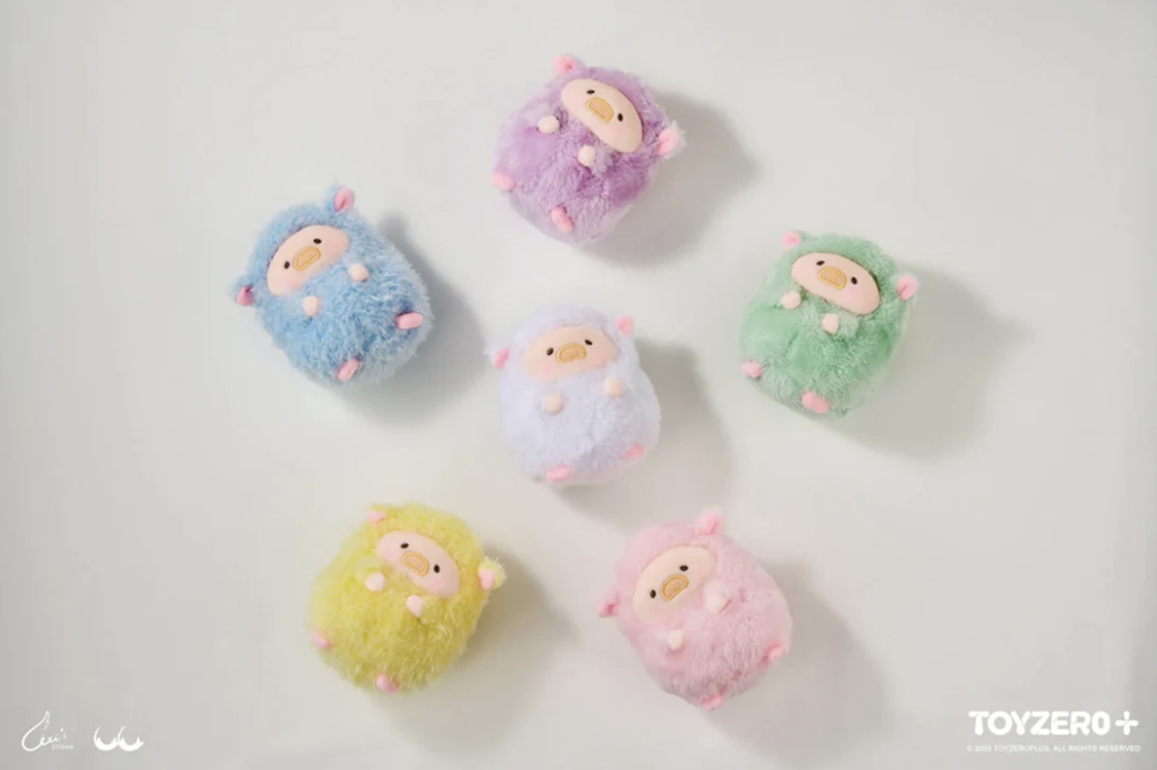 LULU THE PIGGY Rainbow Sheep Plush Series