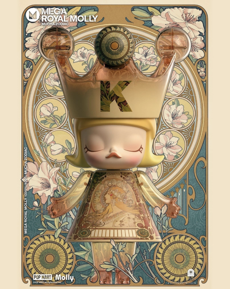 ROYAL MOLLY Mucha Zodiac 400% Figure ROYAL MOLLY Mucha Zodiac 400% Figure