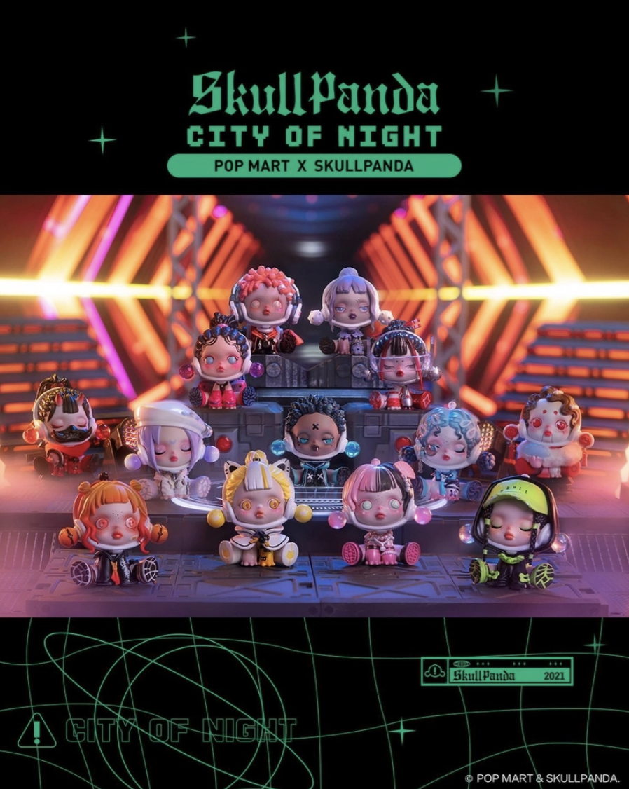 SKULLPANDA City Of Night Figure Series