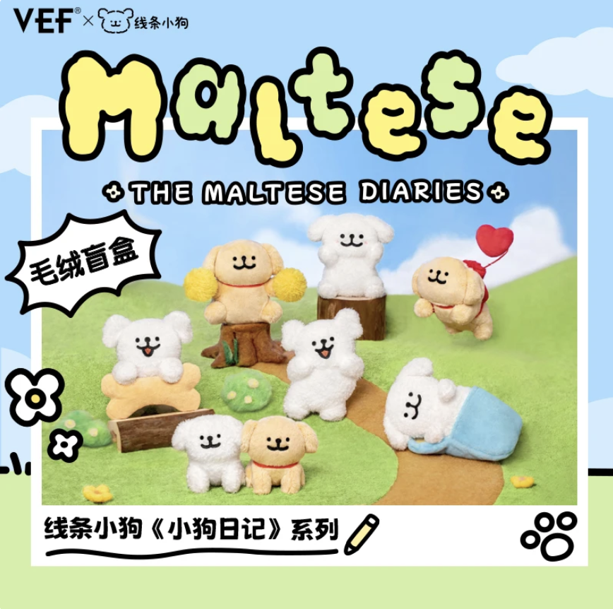 MALTESE The Maltese Diaries Plush Series