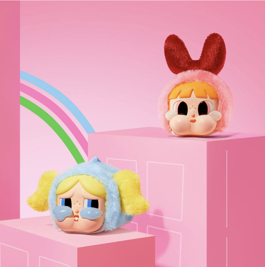 CRYBABY Powerpuff Girls Vinyl Face Keychain Series