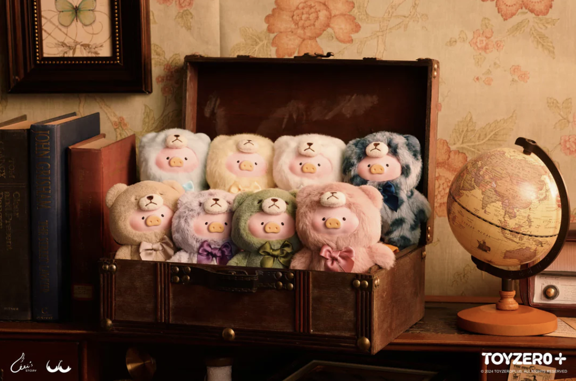 LULU THE PIGGY Vintage Teddy Plush Series