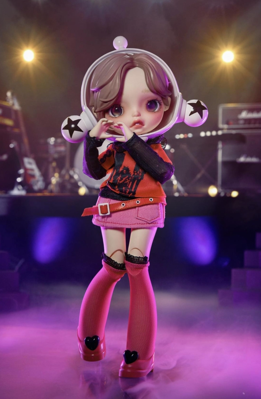 SKULLPANDA Osaki and Komatsu Nana Action Figure