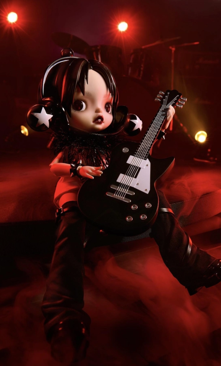 SKULLPANDA Osaki and Komatsu Nana Action Figure