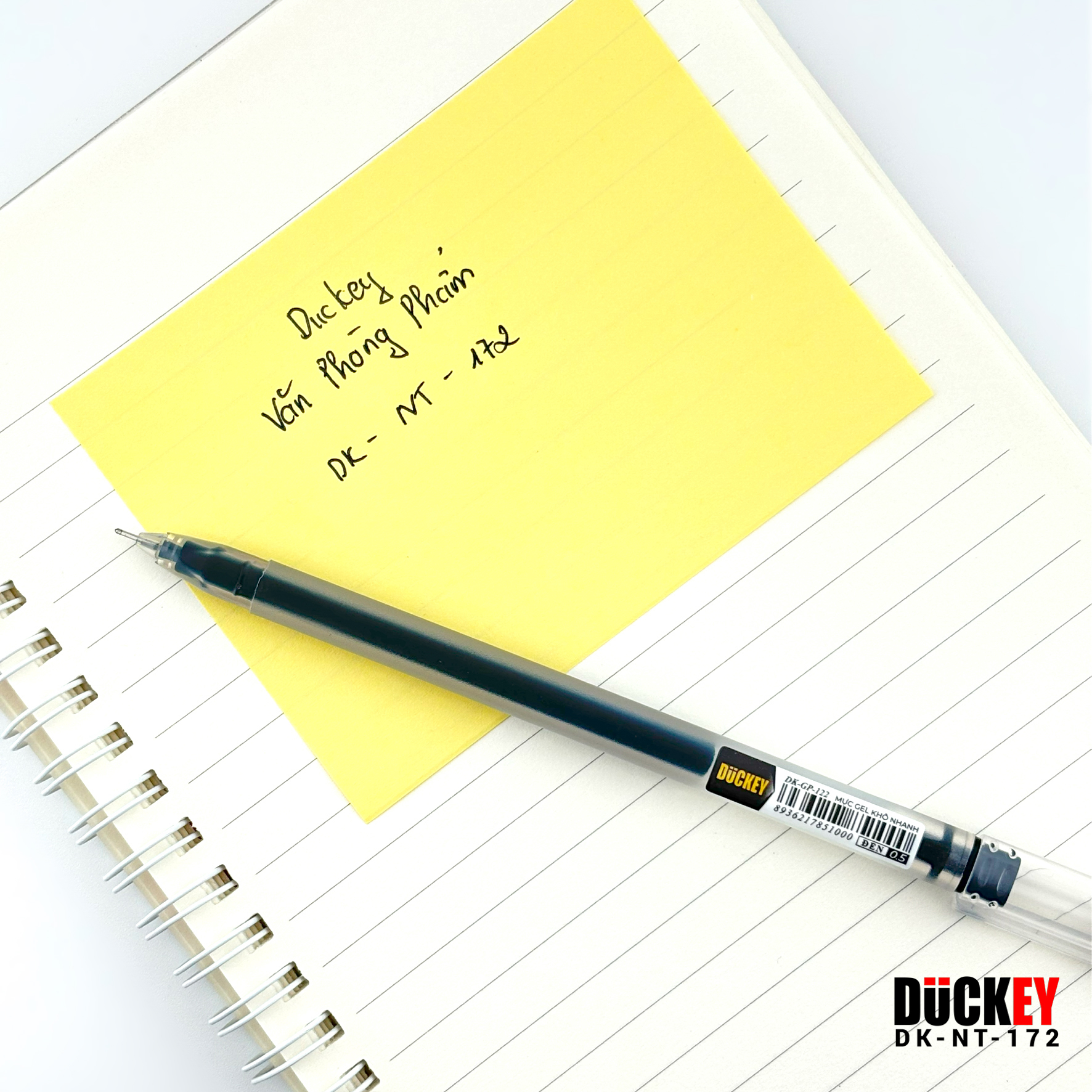 Giấy nhớ DUCKEY 100 tờ 76x102mm màu vàng chất lượng cao DK-NT-172