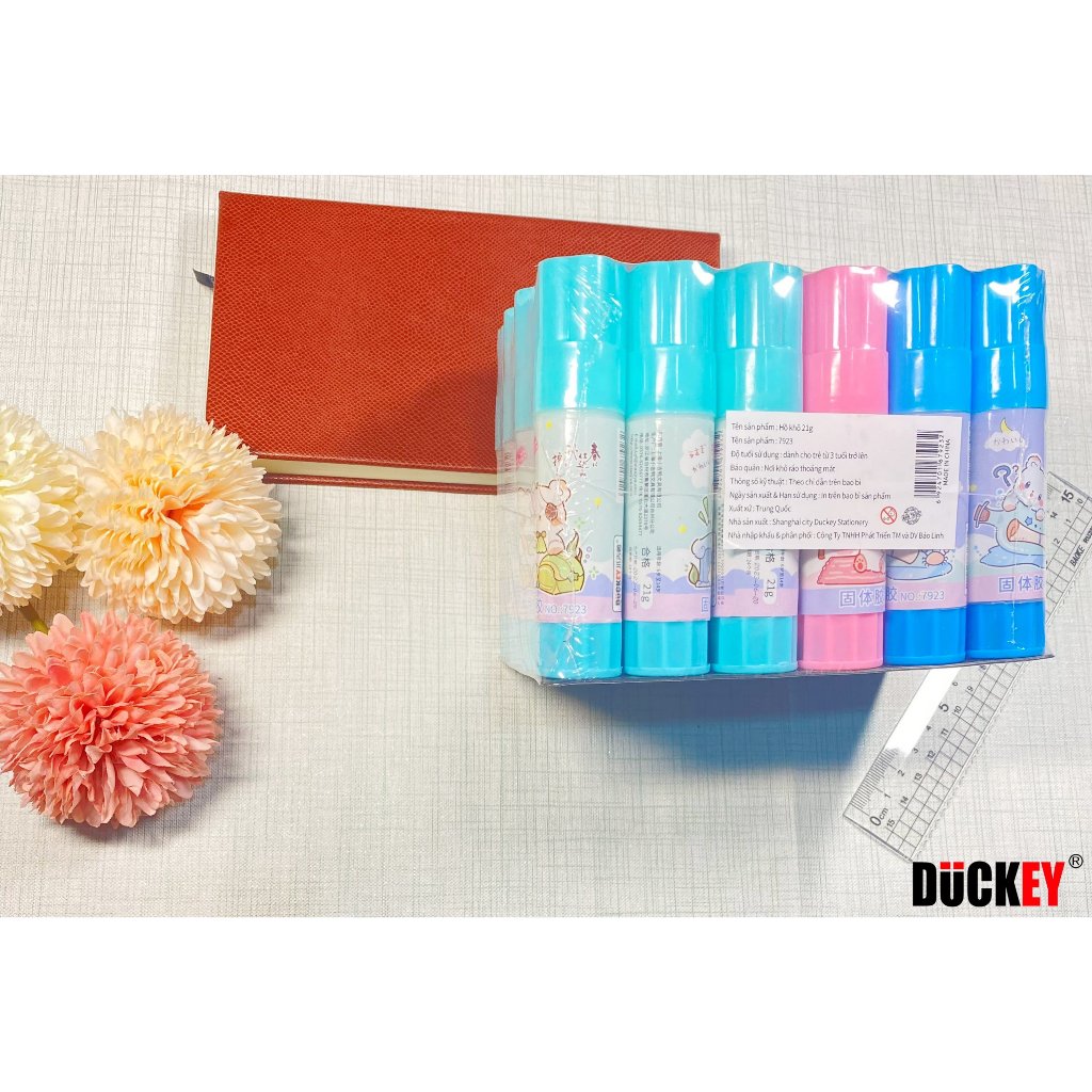 HỒ KHÔ PVA 21g. AN TOÀN. SIÊU DÍNH. TIỆN LỢI. CHUẨN THƯƠNG HIỆU DUCKEY MÃ: 7923