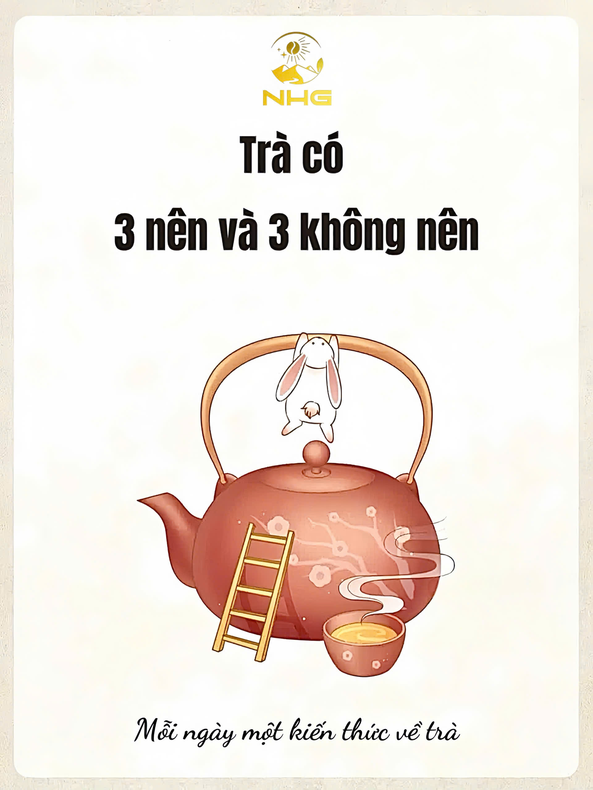 Đừng uống Trà như uống nước lọc