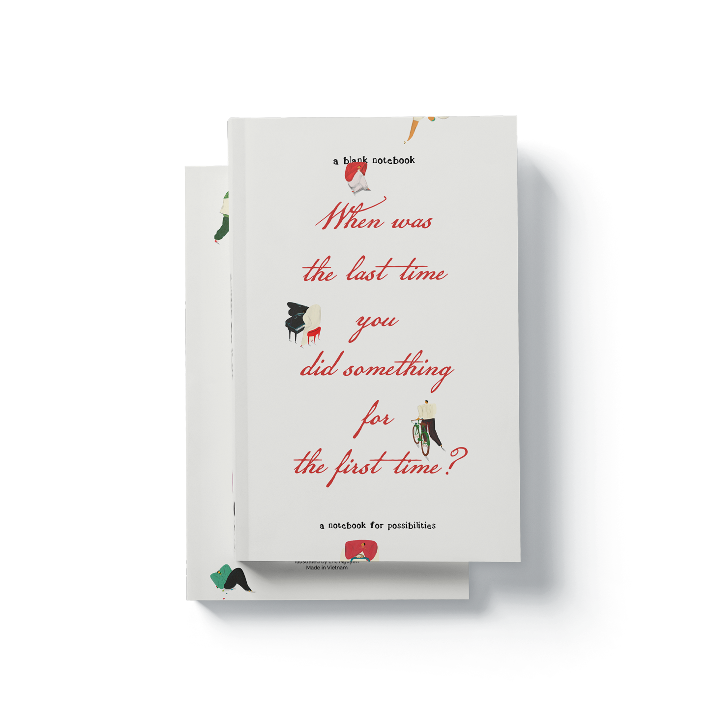 A BLANK NOTEBOOK—Is your heart in the right place?