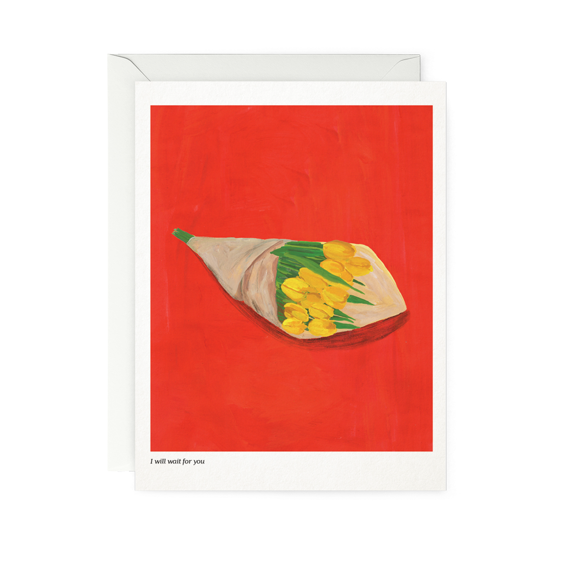 POSTCARD—I will wait for you