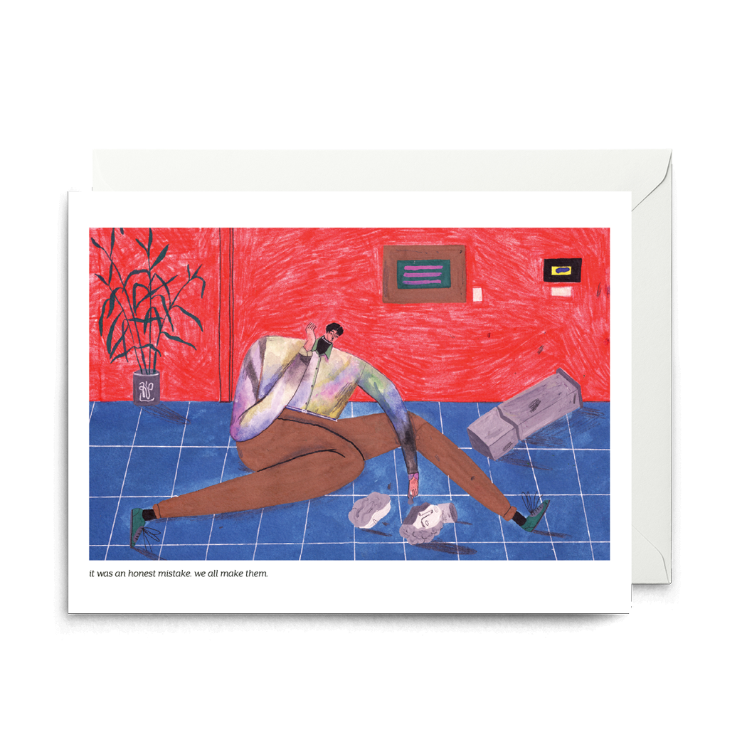 POSTCARD—it was an honest mistake, we all make them.