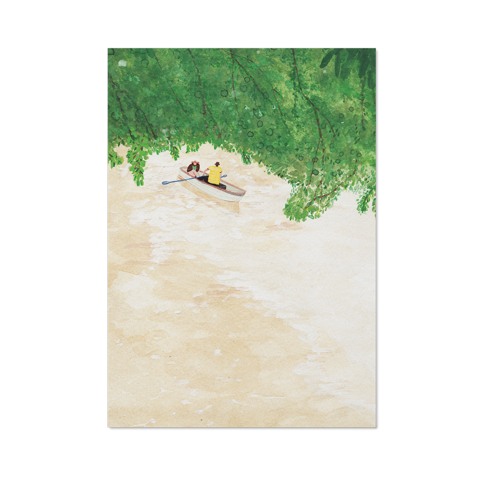 TRANH IN A4—The Flow