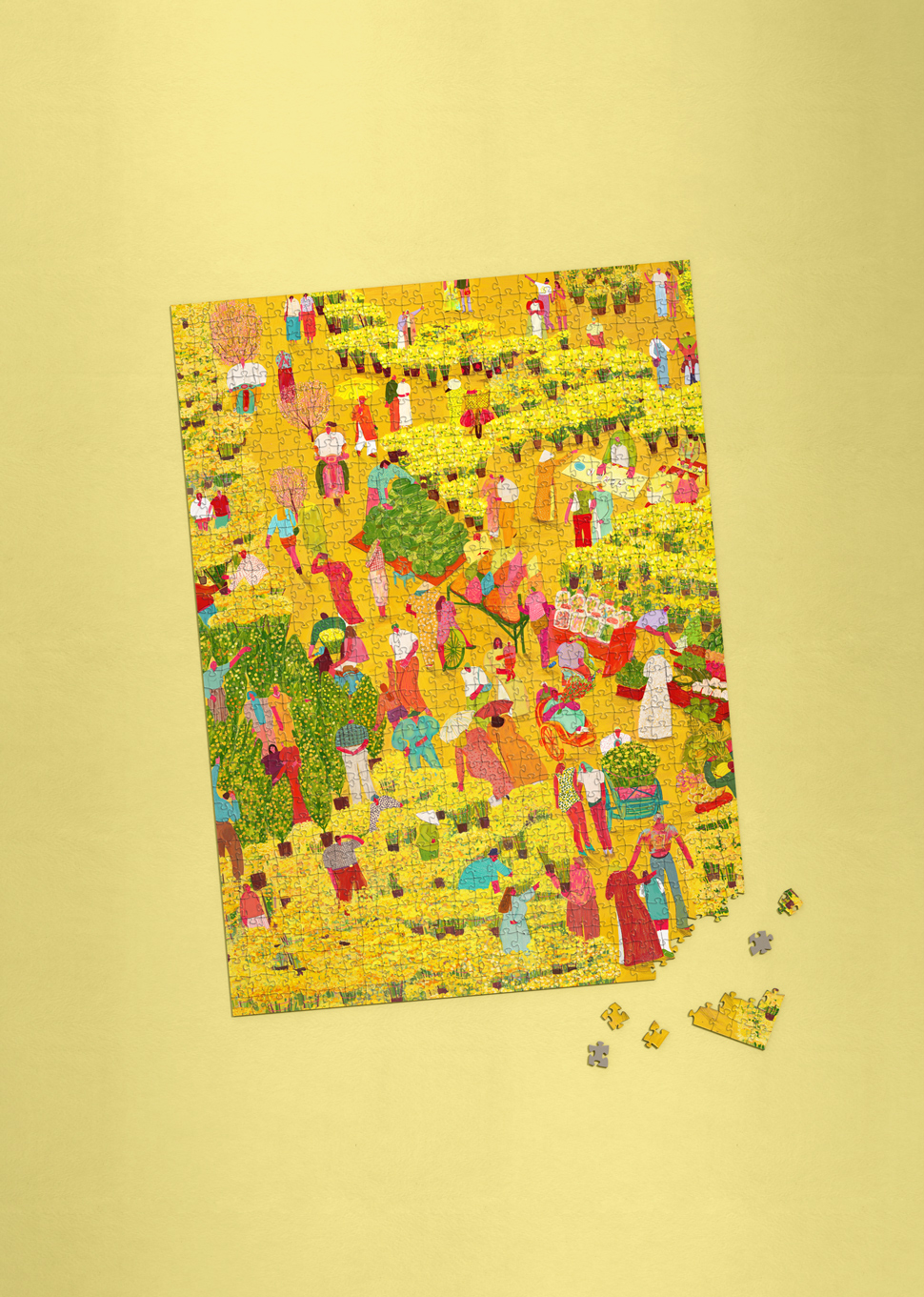 TRANH XẾP HÌNH 925 MẢNH - Spring Road