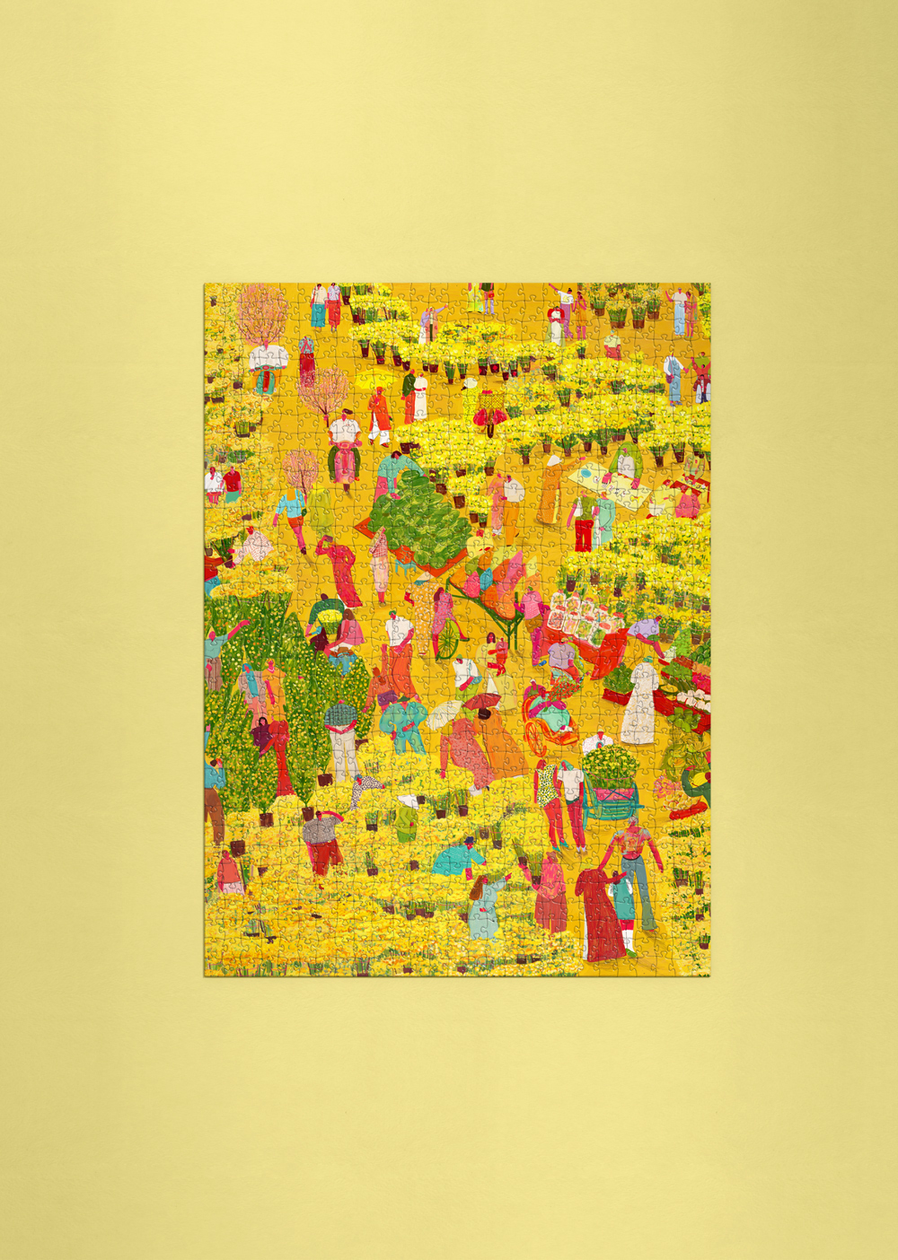 TRANH XẾP HÌNH 925 MẢNH - Spring Road